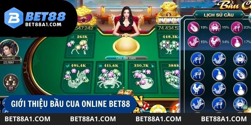 Giới thiệu game bầu cua online Bet88